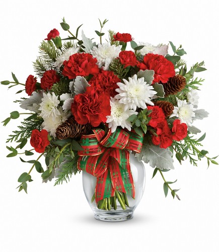 Holiday Shine Bouquet from Fabbrini's Flowers in Hoffman Estates, IL